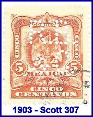 Roberto Boker & Company 1903 perfin